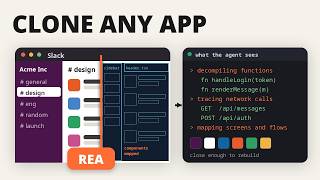 Clone Any App Without Its Source Code Meet REA (open-source MCP)