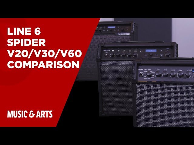 Line6 - Spider V20/V30/V60 Comparison - YouTube