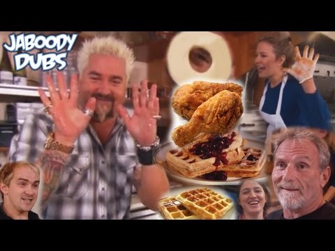 Guy Fieri Dub: Chicken & Waffles