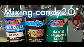 Mixing candy2o for Airbrush & SprayGun Painting