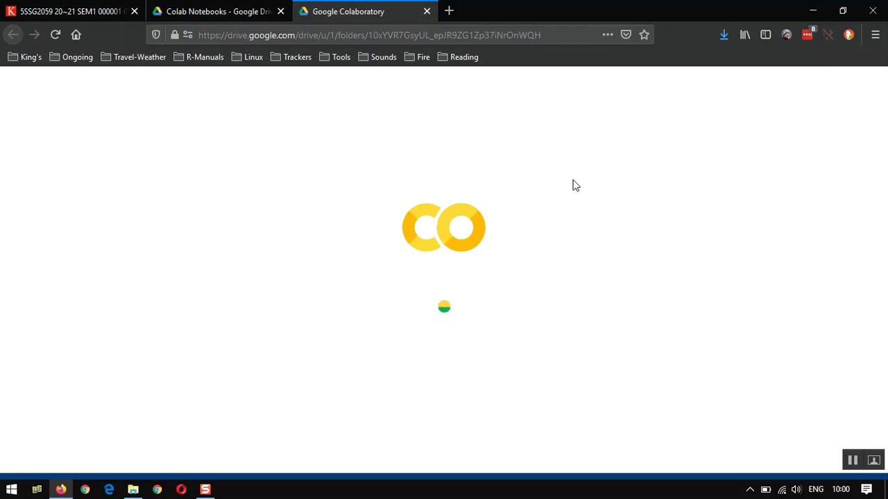 KEATS to Colab Workflow