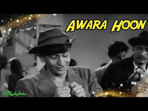 Awara Hoon Awara 1951 आव र ह Mukesh Kumar Oldisgold Mukeshsuperhitsongs 