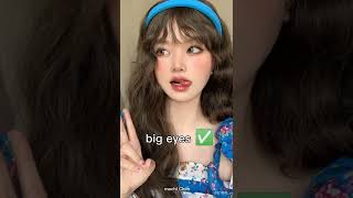 Korean beauty standards vs me ✨ Resimi