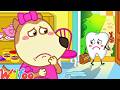 😱🦷 Oh No! Gigi Lucy Hilang! | Tips Kesehatan Gigi &amp; Kartun WF Untuk Anak