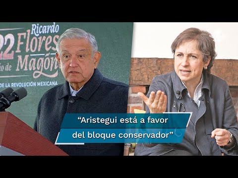 Carmen Aristegui “engañó durante mucho tiempo”, dice AMLO; la periodista le responde