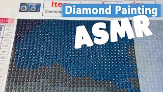 ASMR without sound | Unboxing & Start of Work | Diamond Painting 40×70💎 Ultimate ASMR