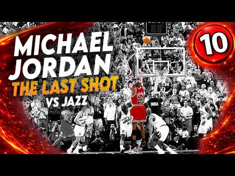 Michael Jordan LAST SHOT | 1998 Finals Game 6 Game Winner vs Jazz