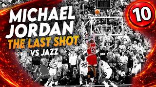 Michael Jordan LAST SHOT | 1998 Finals Game 6 Game Winner vs Jazz