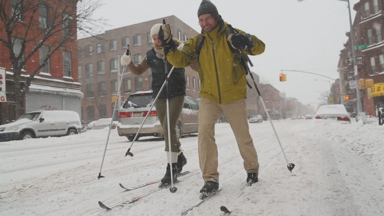 New Yorkers Take on the Blizzard That Wasn’t