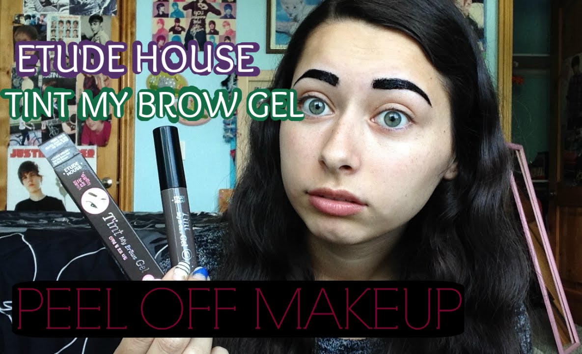 PEEL OFF EYEBROWS?? Etude House Tint My Brow Gel First Impression