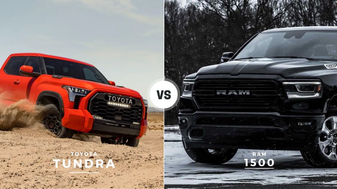 RAM 1500 TRX 2022 VS Toyota Tundra 2022 | Pich your fighter!!! - YouTube