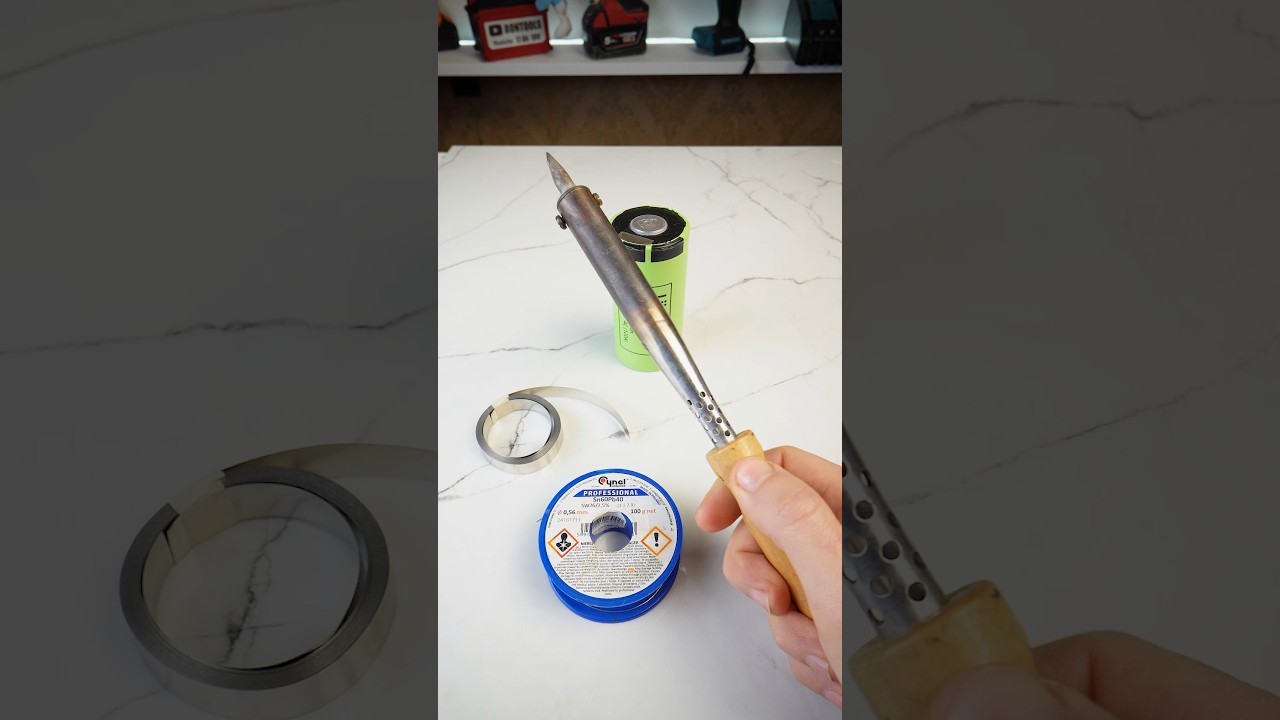 Проверил, что скажете? Пайка алюминия Li-ion LiitoKala 3.7v 30Ah 4695E