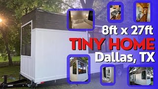 230 Sq Ft Tiny Home Airbnb Ready: French Doors, Smart Lights, Mini-Split AC/Heat! screenshot 1
