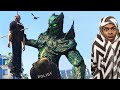 RAMPAGE MONSTER GOD PREDATOR DESTROYS THE ENTIRE EARTH WITH GOD POWERS IN GTA 5! GTA 5 MODS RP