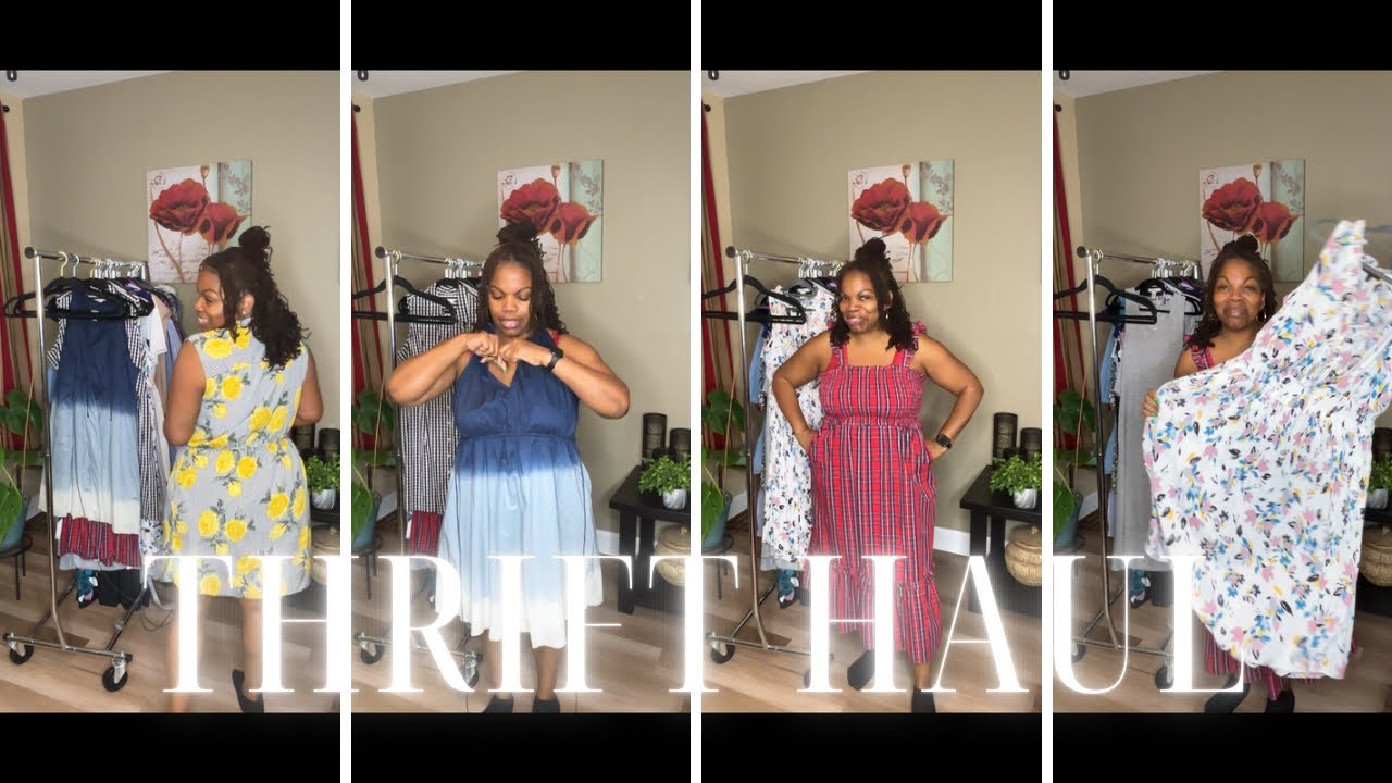 Goodwill Finds That Took Me Back | Spring Dress Haul  
