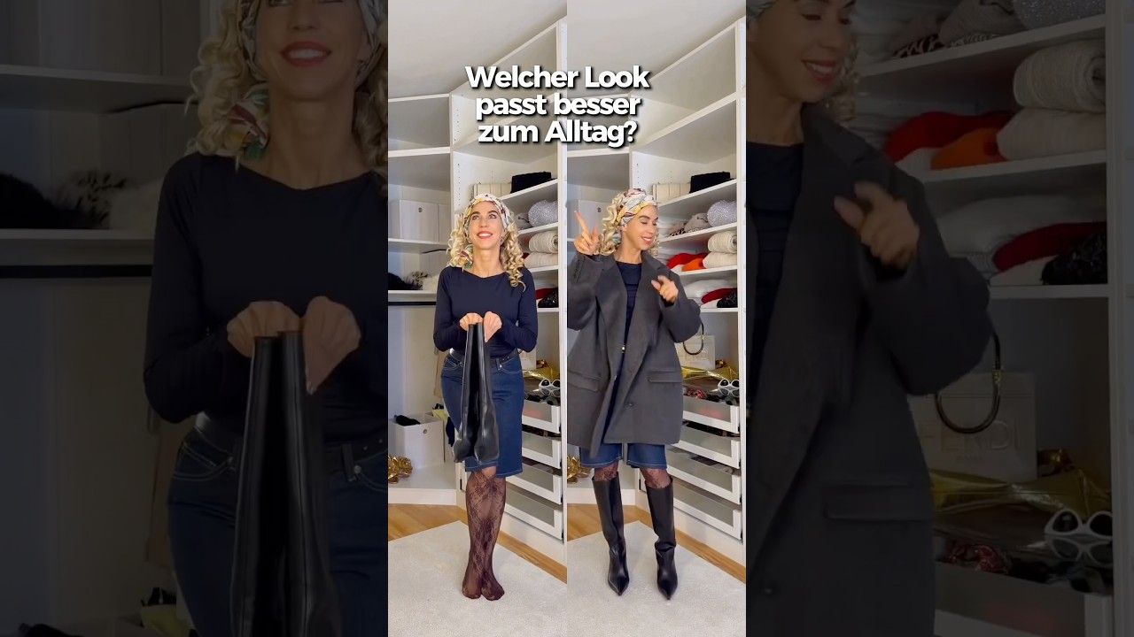 Date Night Outfit | Casual Chic mit Oversize Jacke 