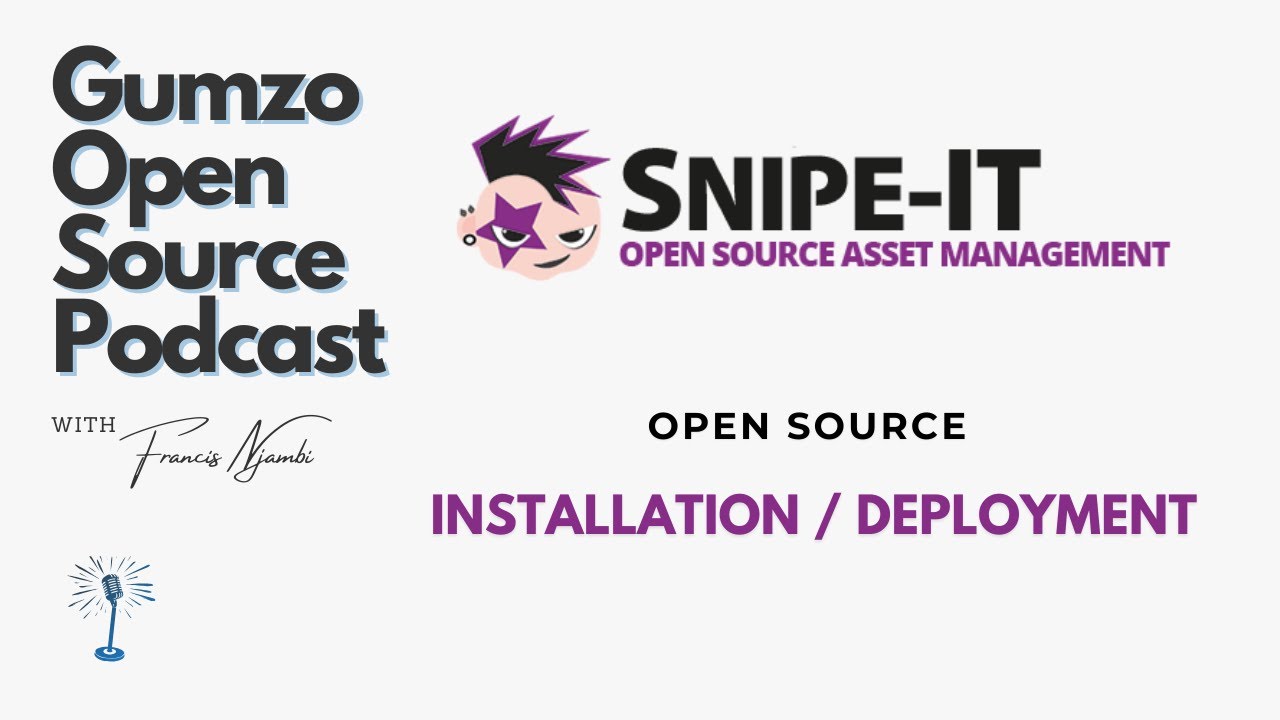 Installation and Deployment of SNIPEIT - YouTube