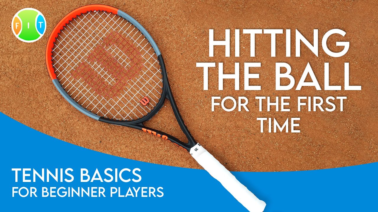 Second tennis lesson for beginner players | Level: Beginner | Fit In Tennis