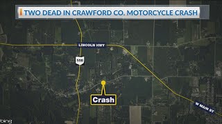Two dead in Crawford County motorcycle crash