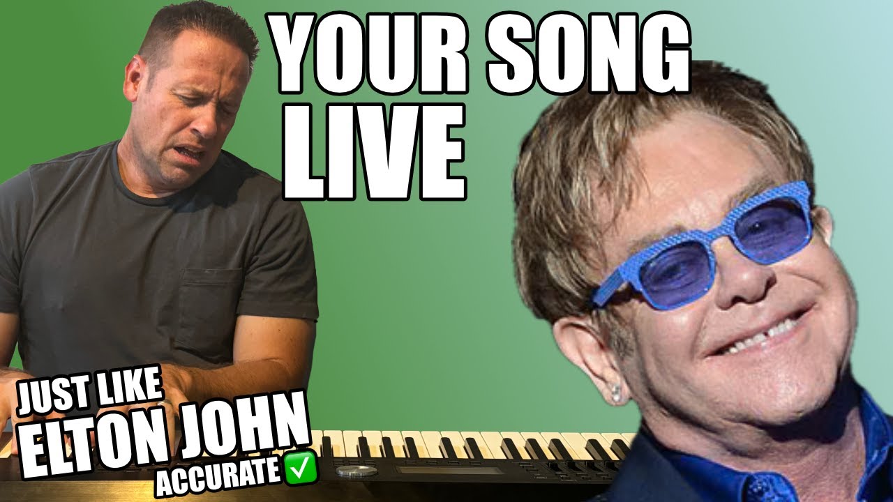 Learn To Play Piano | Your Song - Elton John | Accurate Lesson | Easy Tutorial