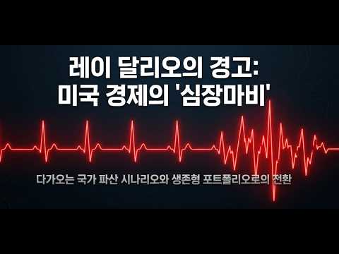 매도 해야합니다. (feat. 레이달리오)