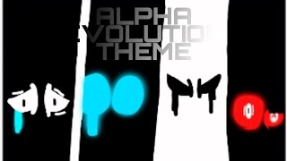 alpha sans|evolution theme