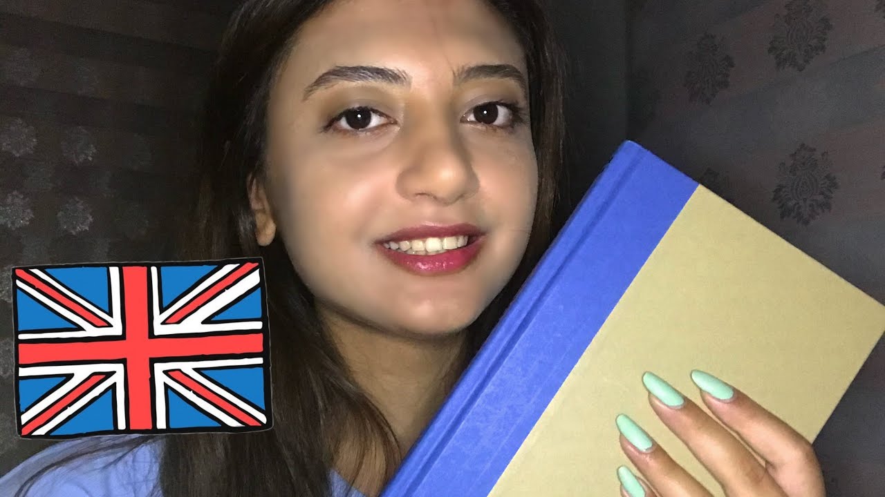ASMR İNGİLİZCE KİTAP OKUYORUM  | READING A BOOK ASMR 📘