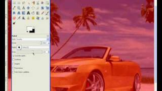How to change the color of the car with Gimp ||Jak zmienić kolor samochodu w gimpie.