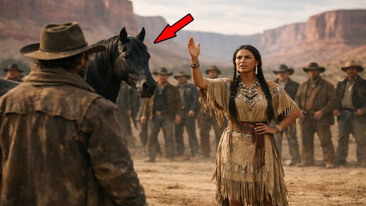 “Ride This Horse and the Land Is Yours” - The Tribal Heir’s Challenge Breaks Every Cowboy but...