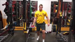 Split Stance Lat Shoulder Bottom Position Supinated Rebound