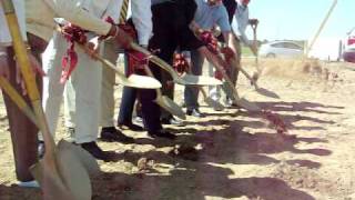 Warsaw Transit Facility Breaks Ground