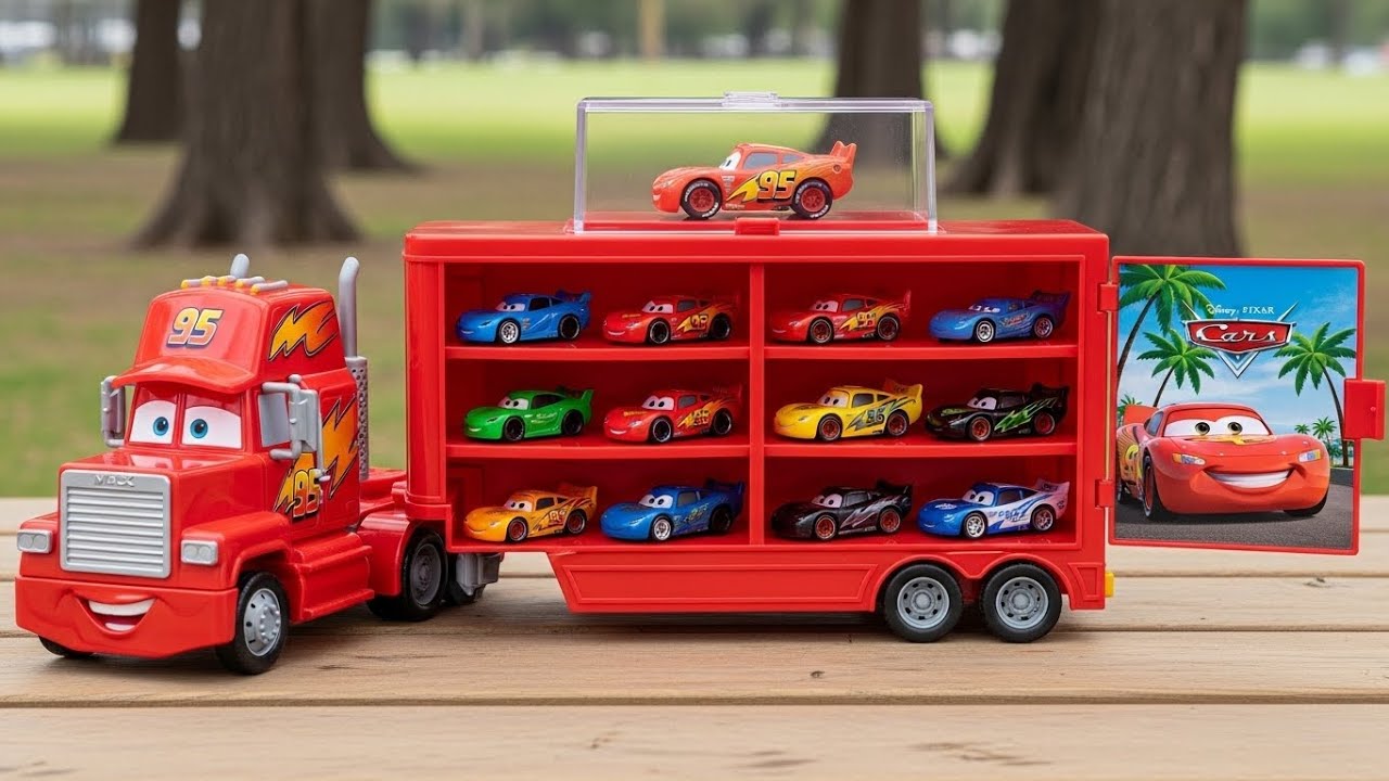 Disney Pixar Cars Unboxing Review | Mattel Disney Pixar Cars Color Changers Car Wash Playset