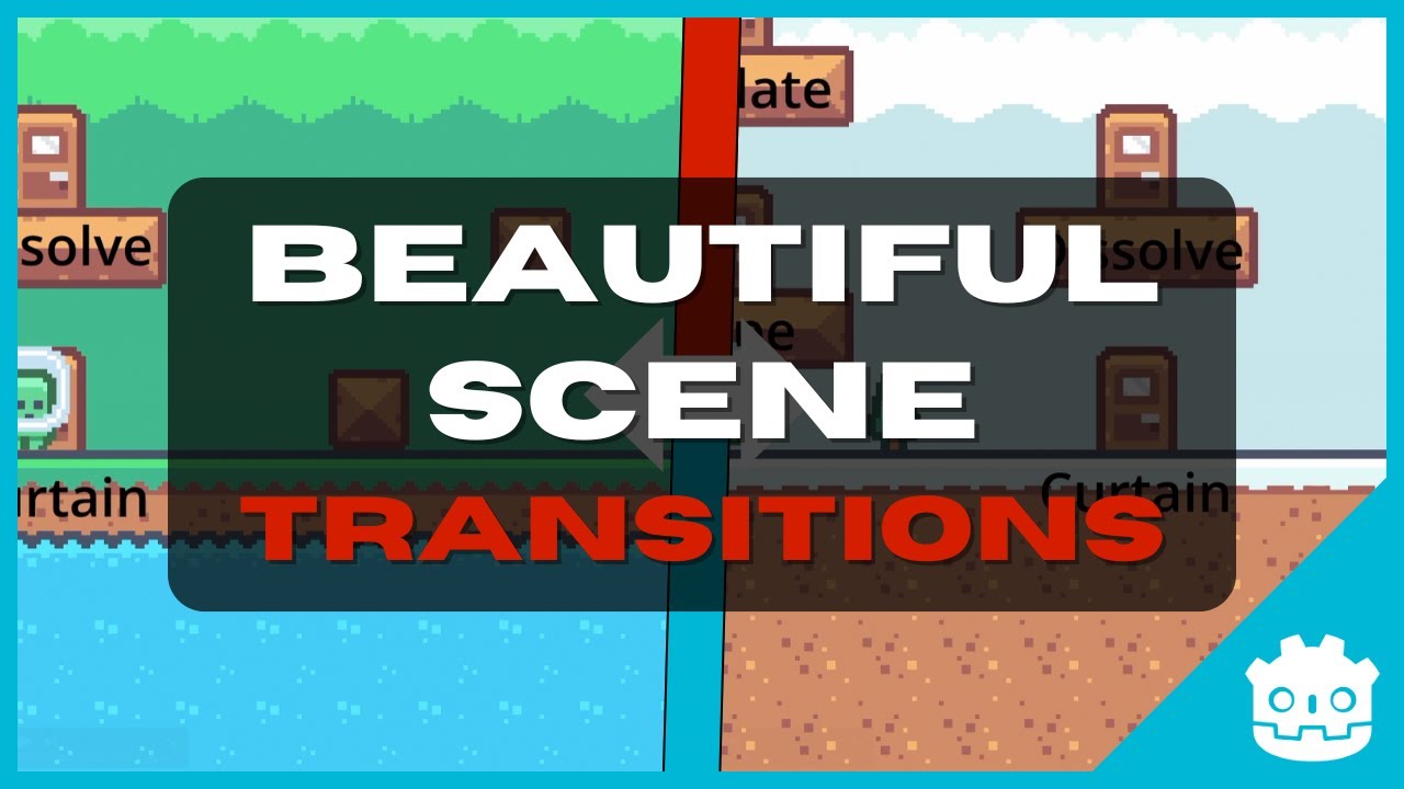 How to Create Beautiful Custom Scene Transitions in Godot (Complete ...