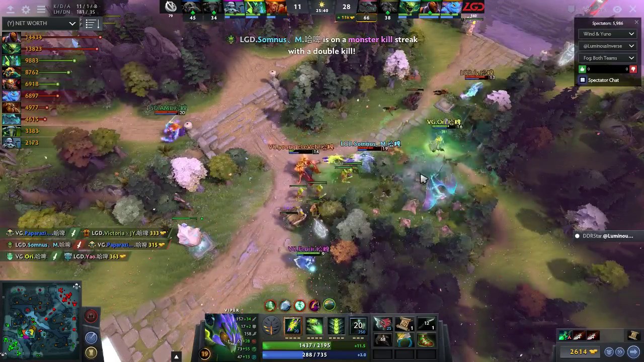 BEST SUPPORT DOTA 2 Yao LGD WYNTER ESL one hamburg