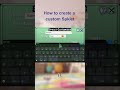 How to create a custom Spklet