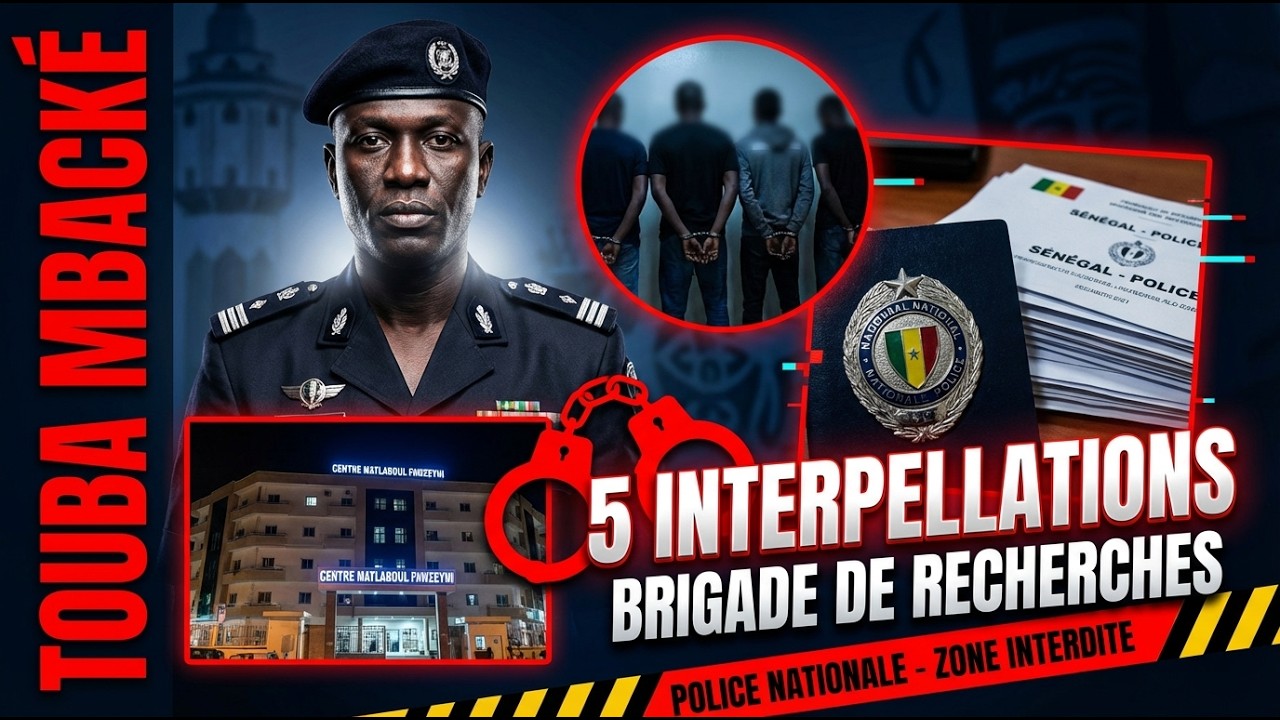 Deux porteurs du VIH parmi cinq hommes arrêtés