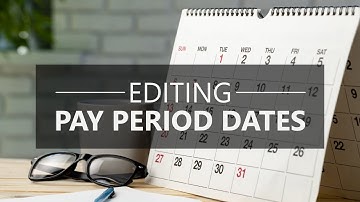 Editing Pay Period Dates For Multiple Payroll Checks