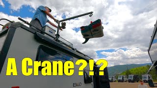 RV Cranes, Autonomous Solar, and More! Sweet Mods from Camp EKKO!