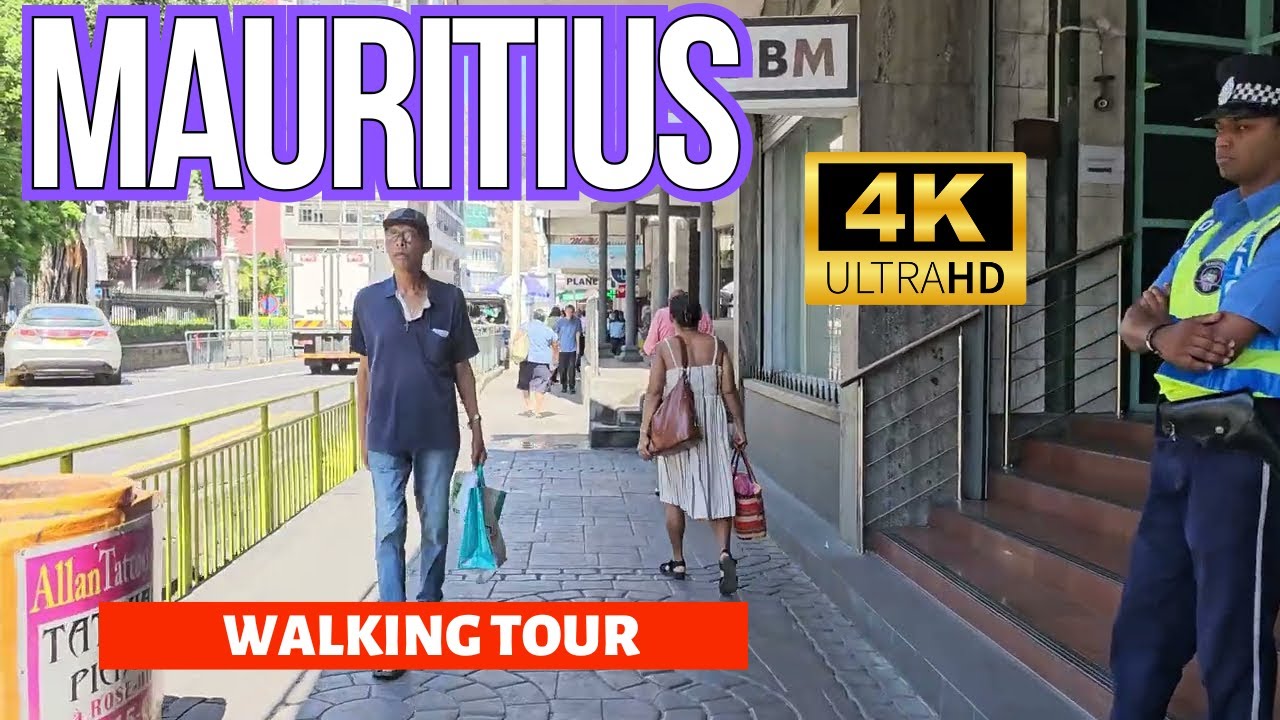 Port Louis, MAURITIUS – 4K Walking Tour in 2025 🇲🇺
