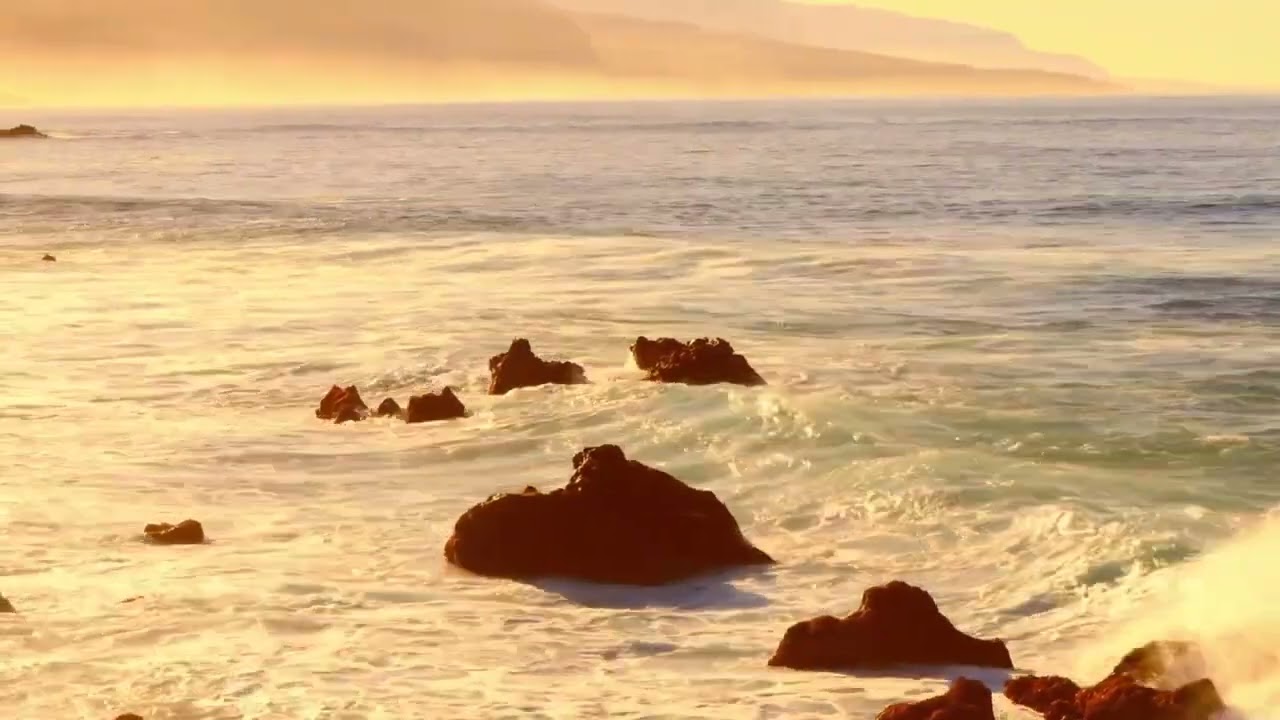 Ocean Stock Footage   No Copyright Video   Drone Aerial View   Creative Commons