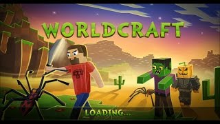 WorldCraft 3D Blocks Craft PE - New Best Android Gameplay 2016 HD screenshot 2
