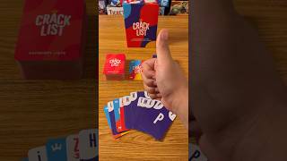 This game is cracked! 🃏 #gamenight #boardgame #cardgame #tabletopgames