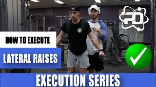 How To Instruction On The Db Lateral Raise Execution Instruction Series Physiquedevelopment.com