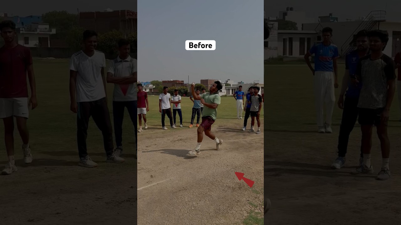 Fast Bowling Transformation 💯🔥