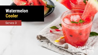 SNAP-Ed NY- Watermelon Cooler