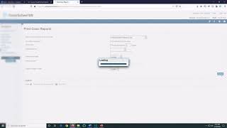 Printing Reports in PowerSchool Teacher