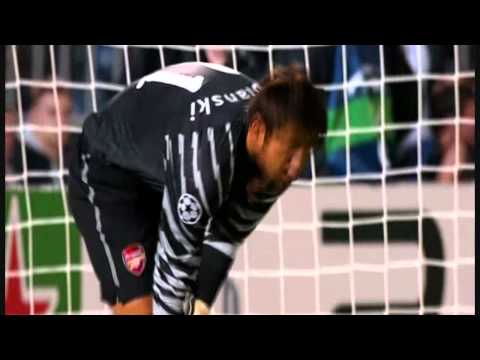 This is a video I made showing the two Arsenal first team keepers of the moment in action. Manuel Almunia & Lukasz Fabianski have both made their share of blunders in the past and have been heavily criticised for it. They are almost known for their mistakes because of them. However, there have been moments of outstanding goalkeeping during some their times at Arsenal. But their performances just get overshadowed by their outrageous mistakes. Of late, Fabianski has been producing steady performances and it's hard to see if Almunia can walk back into first team goalkeeping spot. It will be interesting to see who will be given the nods when both available. Soundtrack - My December by Linkin Park (Reanimation Edition)