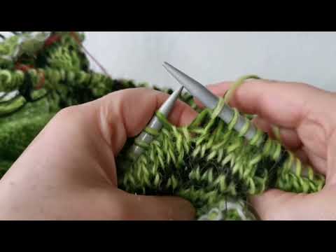 Technique: Ladder back Jacquard (jacquard échelle) – Tricoteuse d