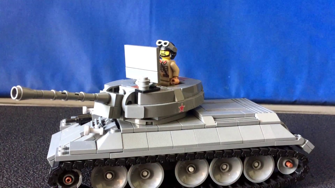 REVIEW: WORLD WAR 2 Brickmania T34 tank
