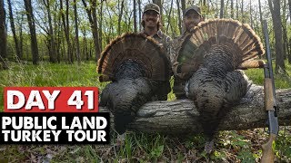 IOWA PUBLIC LAND DOUBLE! - Public Land Turkey Tour Day 41
